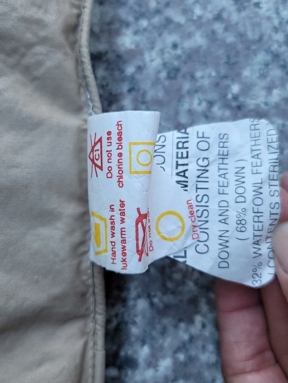 Restoration Haprdware down blanket